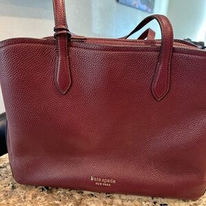 Kate Spade New York Hudson Pebbled Leather Large Work Tote